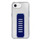 For iPhone 7 / 8 / SE 2022 Transparent Wristband Shockproof TPU Phone Case(Blue) - 1