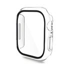 For Apple Watch Series 10 46mm ENKAY Hat-Prince PC Tempered Glass Film Integrated Watch Case(Transparent) - 1