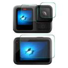 For GoPro HERO13 Black ENKAY 0.2mm 9H Tempered Glass Screen Protector Front ＆ Back Camera Film - 1