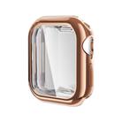 For Apple Watch Series 10 46mm Full Coverage TPU Electroplated Watch Case(Rose Gold) - 1