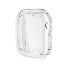 For Apple Watch Series 10 46mm Full Coverage TPU Electroplated Watch Case(Transparent) - 1