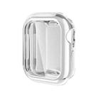 For Apple Watch Series 10 42mm Full Coverage TPU Electroplated Watch Case(Sliver) - 1