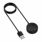 For Garmin Fenix 8 AMOLED USB Interface Disc Base Smart Watch Charging Cable, Length: 1m(Black) - 2