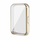 For Samsung Galaxy Fit3 ENKAY Hat-Prince Full Coverage Electroplated Soft TPU Case with Screen Protection(Golden) - 1