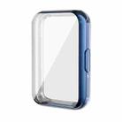 For Samsung Galaxy Fit3 ENKAY Hat-Prince Full Coverage Electroplated Soft TPU Case with Screen Protection(Navy Blue) - 1