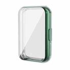 For Samsung Galaxy Fit3 ENKAY Hat-Prince Full Coverage Electroplated Soft TPU Case with Screen Protection(Dark Green) - 1