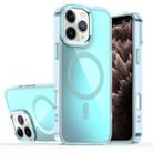 For iPhone 11 Pro Max Bright Shadow Magsafe Discoloration Phone Case(Blue) - 1