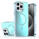 For iPhone 15 Pro Bright Shadow Magsafe Discoloration Phone Case(Blue) - 1