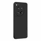 For OnePlus 12 PINWUYO Sense Series Liquid Silicone TPU Phone Case(Black) - 1