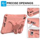 For Lenovo Tab M8 TB-8505F 8.0 / TB-8705N Butterfly Bracket EVA Shockproof Tablet Case(Pink Orange) - 2