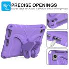 For Lenovo Tab M8 TB-8505F 8.0 / TB-8705N Butterfly Bracket EVA Shockproof Tablet Case(Light Purple) - 2