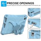 For Lenovo Tab M8 TB-8505F 8.0 / TB-8705N Butterfly Bracket EVA Shockproof Tablet Case(Light Blue) - 2