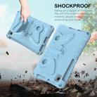 For Lenovo Tab M8 TB-8505F 8.0 / TB-8705N Butterfly Bracket EVA Shockproof Tablet Case(Light Blue) - 3