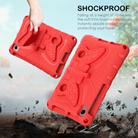 For Lenovo Tab M8 TB-8505F 8.0 / TB-8705N Butterfly Bracket EVA Shockproof Tablet Case(Red) - 3