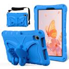 For Lenovo Tab M8 TB-8505F 8.0 / TB-8705N Butterfly Bracket EVA Shockproof Tablet Case(Blue) - 1