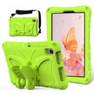 For Lenovo Tan M8 Gen4 8.0 2023 Butterfly Bracket EVA Shockproof Tablet Case(Grass Green) - 1