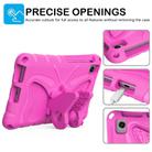 For Lenovo Tan M8 Gen4 8.0 2023 Butterfly Bracket EVA Shockproof Tablet Case(RoseRed) - 2