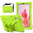 For Lenovo Tab M9 TB-310XU 2023 Butterfly Bracket EVA Shockproof Tablet Case(Grass Green) - 1