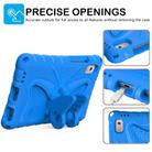 For Lenovo Tab M9 TB-310XU 2023 Butterfly Bracket EVA Shockproof Tablet Case(Blue) - 2