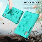 For Lenovo Tab M9 TB-310XU 2023 Butterfly Bracket EVA Shockproof Tablet Case(Mint Green) - 3