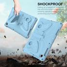 For Lenovo Tab M10 HD TB-328 10.1 Butterfly Bracket EVA Shockproof Tablet Case(Light Blue) - 3