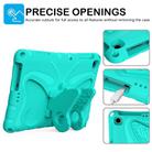 For Lenovo Tab M10 HD TB-328 10.1 Butterfly Bracket EVA Shockproof Tablet Case(Mint Green) - 2