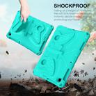 For Lenovo Tab M10 HD TB-328 10.1 Butterfly Bracket EVA Shockproof Tablet Case(Mint Green) - 3