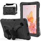 For Xiaomi Redmi Pad SE 8.7 2024 Butterfly Bracket EVA Shockproof Tablet Case(Black) - 1