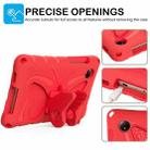 For Xiaomi Redmi Pad SE 8.7 2024 Butterfly Bracket EVA Shockproof Tablet Case(Red) - 2