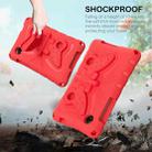 For Xiaomi Redmi Pad SE 8.7 2024 Butterfly Bracket EVA Shockproof Tablet Case(Red) - 3