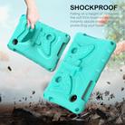 For Xiaomi Redmi Pad SE 8.7 2024 Butterfly Bracket EVA Shockproof Tablet Case(Mint Green) - 3