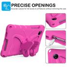 For Xiaomi Redmi Pad SE 8.7 2024 Butterfly Bracket EVA Shockproof Tablet Case(Rose Red) - 2