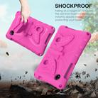 For Xiaomi Redmi Pad SE 8.7 2024 Butterfly Bracket EVA Shockproof Tablet Case(Rose Red) - 3