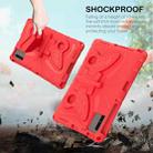 For Xiaomi Pad 5 11 2022 Butterfly Bracket EVA Shockproof Tablet Case(Red) - 3
