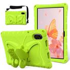 For Honor Pad X9 Butterfly Bracket EVA Shockproof Tablet Case(Grass Green) - 1