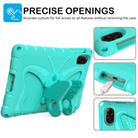 For Honor Pad X9 Butterfly Bracket EVA Shockproof Tablet Case(Mint Green) - 2