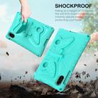 For Honor Pad X9 Butterfly Bracket EVA Shockproof Tablet Case(Mint Green) - 3