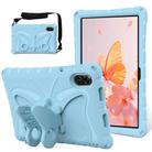 For Honor Pad X8 Pro 11.5 Butterfly Bracket EVA Shockproof Tablet Case(Light Blue) - 1