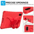 For Honor Pad X8 Pro 11.5 Butterfly Bracket EVA Shockproof Tablet Case(Red) - 2