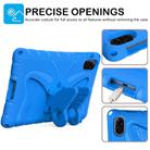 For Honor Pad X8 Pro 11.5 Butterfly Bracket EVA Shockproof Tablet Case(Blue) - 2