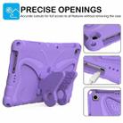 For Honor Pad X8 / X8 Lite 10.1 Butterfly Bracket EVA Shockproof Tablet Case(Light Purple) - 2