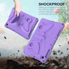 For Honor Pad X8 / X8 Lite 10.1 Butterfly Bracket EVA Shockproof Tablet Case(Light Purple) - 3