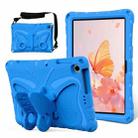 For Honor Pad X8 / X8 Lite 10.1 Butterfly Bracket EVA Shockproof Tablet Case(Blue) - 1