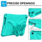 For Honor Pad X6 / Enjoy Tablet 2 Butterfly Bracket EVA Shockproof Tablet Case(Mint Green) - 2