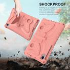 For Honor V6 10.4 2020 Butterfly Bracket EVA Shockproof Tablet Case(Pink Orange) - 3