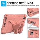 For TCL Tab 8 LE / WiFi 2023 Butterfly Bracket EVA Shockproof Tablet Case(Pink Orange) - 2