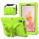 For TCL Tab 8 LE / WiFi 2023 Butterfly Bracket EVA Shockproof Tablet Case(Grass Green) - 1