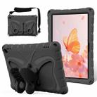 For Amazon Kindle Fire Max 11 2023 Butterfly Bracket EVA Shockproof Tablet Case(Black) - 1