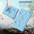 For Amazon Kindle Fire Max 11 2023 Butterfly Bracket EVA Shockproof Tablet Case(Light Blue) - 3