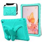 For Amazon Kindle Fire Max 11 2023 Butterfly Bracket EVA Shockproof Tablet Case(Mint Green) - 1